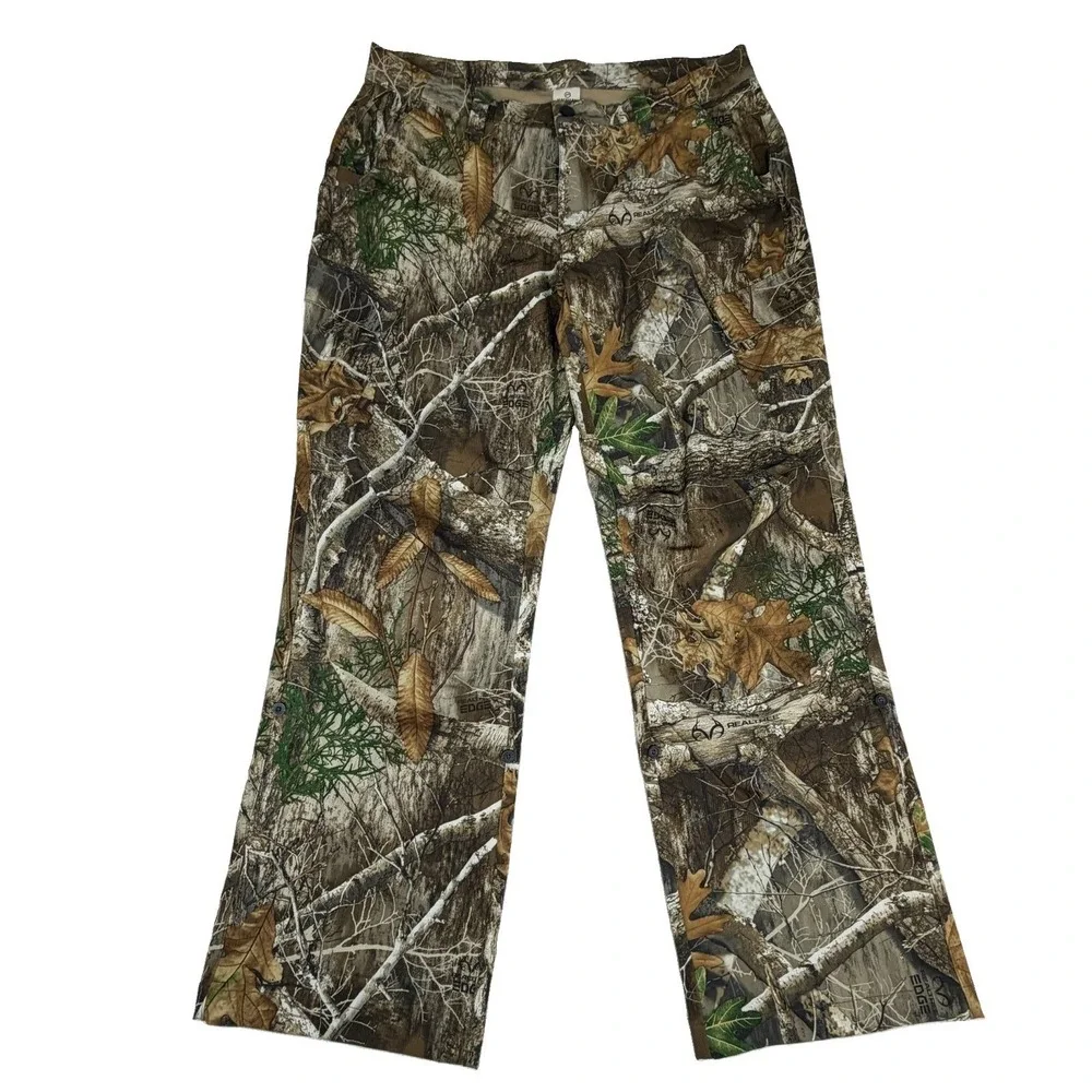 Magellan Outdoors Realtree Men's Cargo Pants XL Performance Hunting Adjust Waist